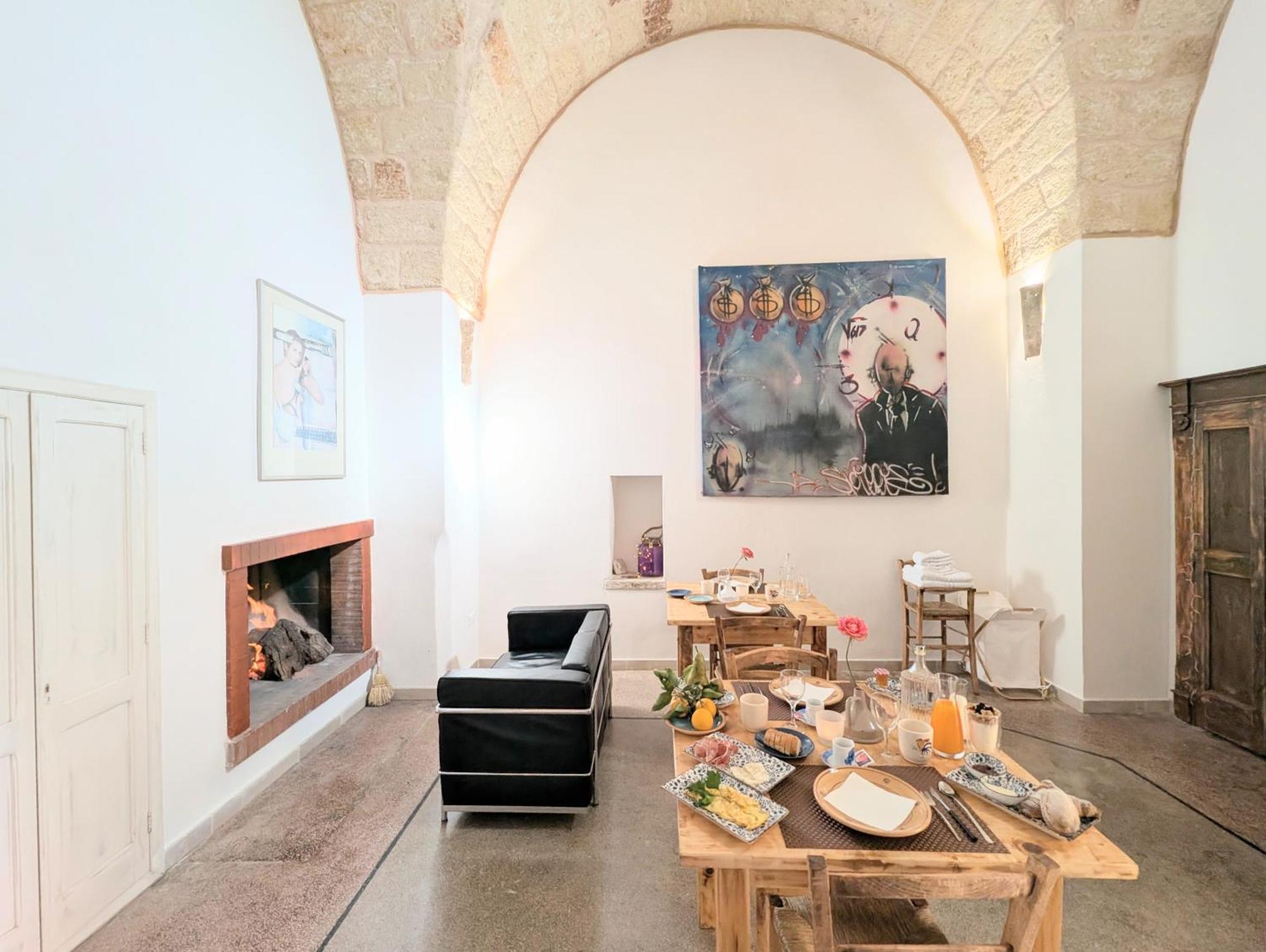 The Art Of Leo Bed & Breakfast Lucugnano Exterior foto