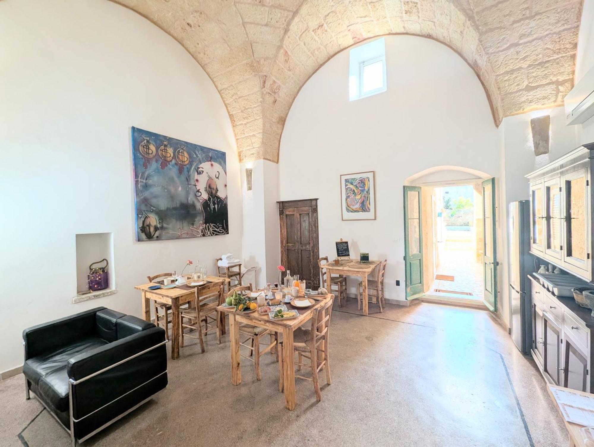 The Art Of Leo Bed & Breakfast Lucugnano Exterior foto